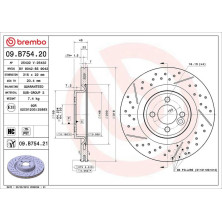 22 481 013 Bremsscheibe VA | MINI Clubmann, Coupe 05 | 09.B754.21