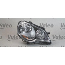 Scheinwerfer R H7/H1 +LWR +MOT CHROM VALEO PQ | VW POLO (-GTI) 6,05-6,09 | 43013