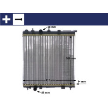 Kühler, Motorkühlung | CR 2036 000S