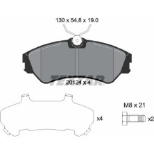 Bremsbelagsatz Vw P. T4 09/90 14 | 2012401