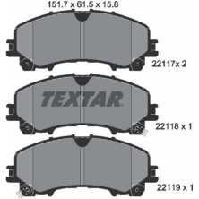 Bremsbelagsatz Infiniti P. Q50 Hybrid 13 | 2211701