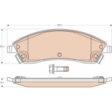 Bremsklötze VA | CADILLAC SRX 2004 - 2008 | GDB4451