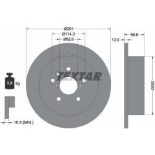 Bremsscheibe Toyota T. Avensis Verso 01-/Previa | 92144203