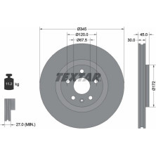 Bremsscheibe | 92314505