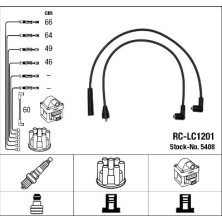RC-LC1201 NGK | Zündkabelsatz | LANCIA Thema 84-87 | 5408