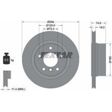 Bremsscheibe Bmw T. E85 Z4 03- 2.5-3.0 | 92146103