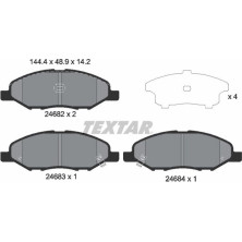 Bremsbelagsatz Nissan P. Micra/Note/Tida 1.0-1.8 03 | 2468201