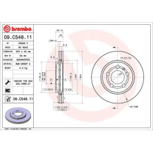 17 482 030 Bremsscheibe HA | VW Polo 09 | 09.C548.11