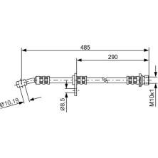 Bremsschlauch | HONDA Civic | 1987476989