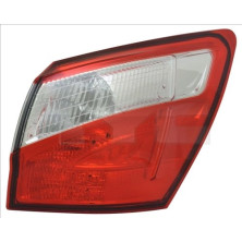 Heckleuchte A L O K-PLATTE ROT/WEISS LED | NISSAN QASHQAI 5,10-10,13 | 4460,658,2