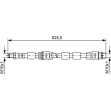 Bremsschlauch | BMW X5,X6 | 1987481589