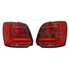 Heckleuchte L O K-PLATTE ROT/WEISS | VW POLO 5,14-5,17 | 11-12606-01-2