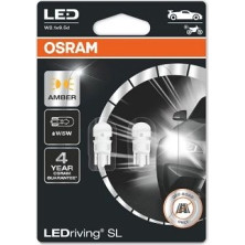 W5W LEDriving SL Amber 12V Blister 2 St. Osram | 2827DYP-02B