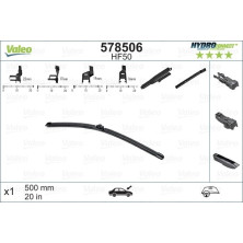 VALEO HydroConnect Front LHD 50cm | Tiguan, A4 Avant | 578506