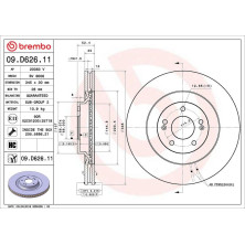 Bremsscheibe VA | HYUNDAI | 09.D626.11