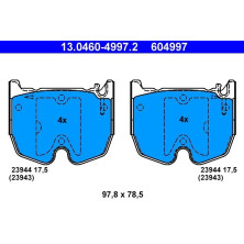 Bremsbelagsatz Db P. W211/W220/R230 Amg 02-12 | 13.0460-4997.2