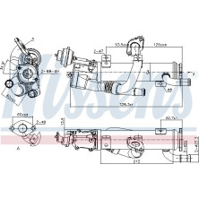 Kühler,Abgasrückführung | AUDI A4 04 | 989329