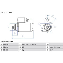 Starter | SKODA | 0 986 029 120