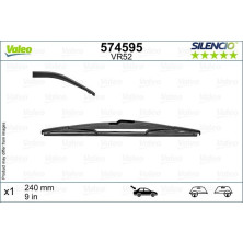 VALEO Silencio Rear (1Stk) | Flachbalkenwischer | 574595