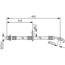 Bremsschlauch | TOYOTA Corolla | 1987476255