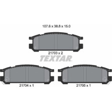 Bremsbelagsatz Subaru T. Impreza 92-00/Legacy | 2170301