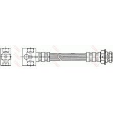 Bremsschlauch | JEEP CHEROKEE 84-86 | PHA389