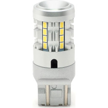 LED Metalsockel W21/5W T20 7443 W3x16q 26x 3030 SMD Weiß 100 % Canbus Inside | 24571