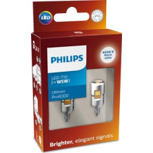 LED W5W 24V 1W Ultinon Pro6000 SI 4000K NOECE 2 St. Philips | 24961WU60X2