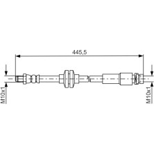 Bremsschlauch | FORD Focus | 1987481668