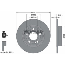 Bremsscheibe | 92316803