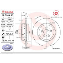 Bremsscheibe HA re | BMW 3, 5, 6, 7 18 | 09.D903.13