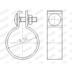 24 / Schelle | Durchmesser 54 mm | 81923