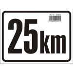 25 KM Tafel - eckig | 24002