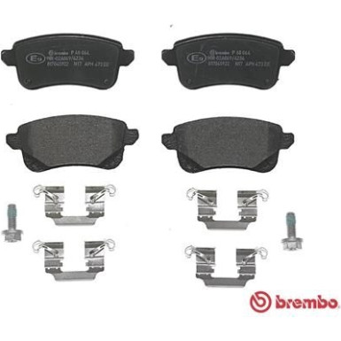 BREMBO Bremsklötze HA | RENAULT Grand Scenic 09 | P 68 064