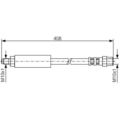 Bremsschlauch HA | VOLVO 460,480 90 | 1987476609