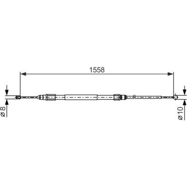 Handbremsseil | BMW X1 | 1987482368