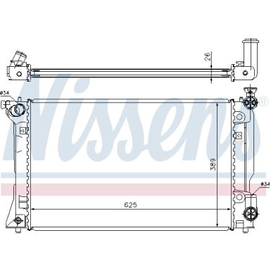 Wasserkühler PKW | TOYOTA Avensis 2,0i | 64667A