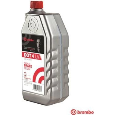 Brembo Bremsflüssigkeit DOT 4 Low Viscosity 1l | L 04 210