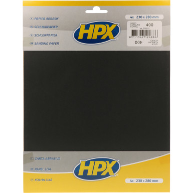 HPX Schleifpapier 4 Stk 230 x 280mm | 235933