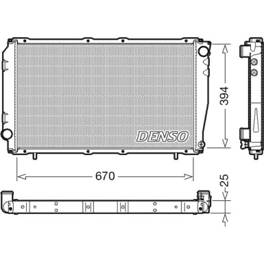 Denso | Motorkühler | DRM36016