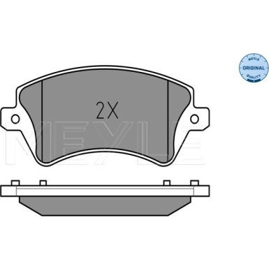 Bremsbelagsatz Toyota P. Corolla 00-07 Mit Sensor | 025 237 6617/W