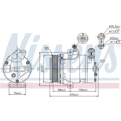 Kompressor PKW | OPEL Astra G, Meriva, Corsa C | 89024