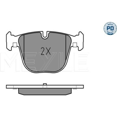 Bremsbelagsatz Bmw T. F01/F02 730-730 08 | 025 237 3116/PD