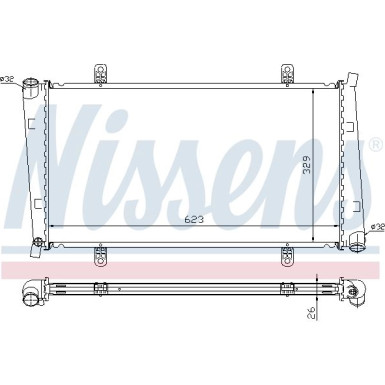 Wasserkühler PKW | VOLVO S/V 40 1,9 TDi 00 | 65560A