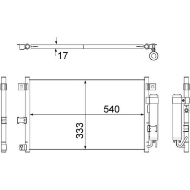 Kondensator, Klimaanlage | AC 507 000S