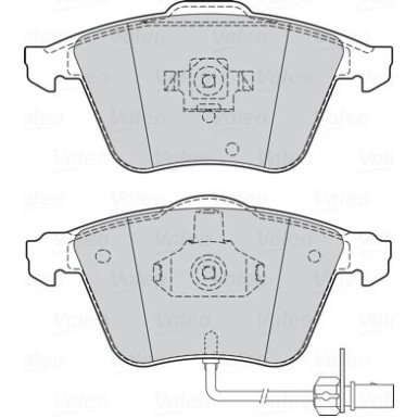 VALEO Bremsbeläge | 302056