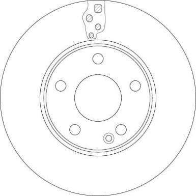 Bremsscheibe Db P. W246/W176 A/B Klasse 11 | DF6548