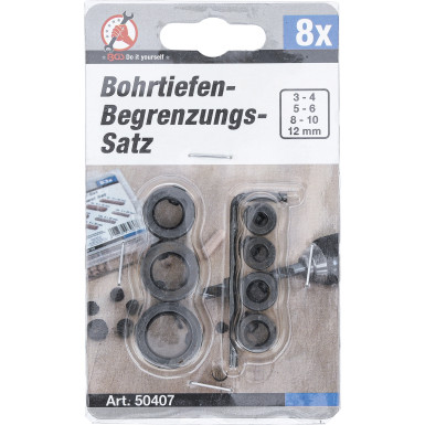 BGS Bohrtiefen-Begrenzungs-Satz | 8-tlg | 50407