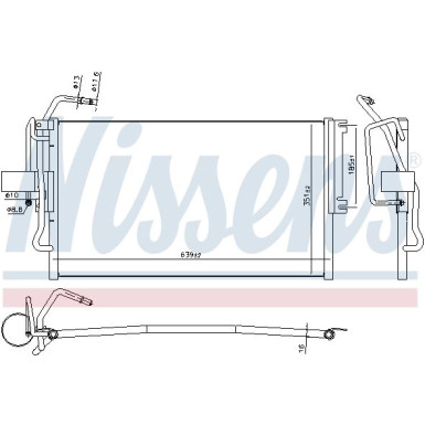 Kondensator PKW | OPEL Vectra B 95 | 94653