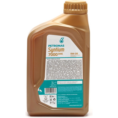 PETRONAS Syntium 7000 DME 0W-20 SP | 1 Liter | 70716E18EU